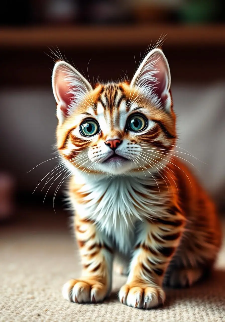 Original image of a cat.